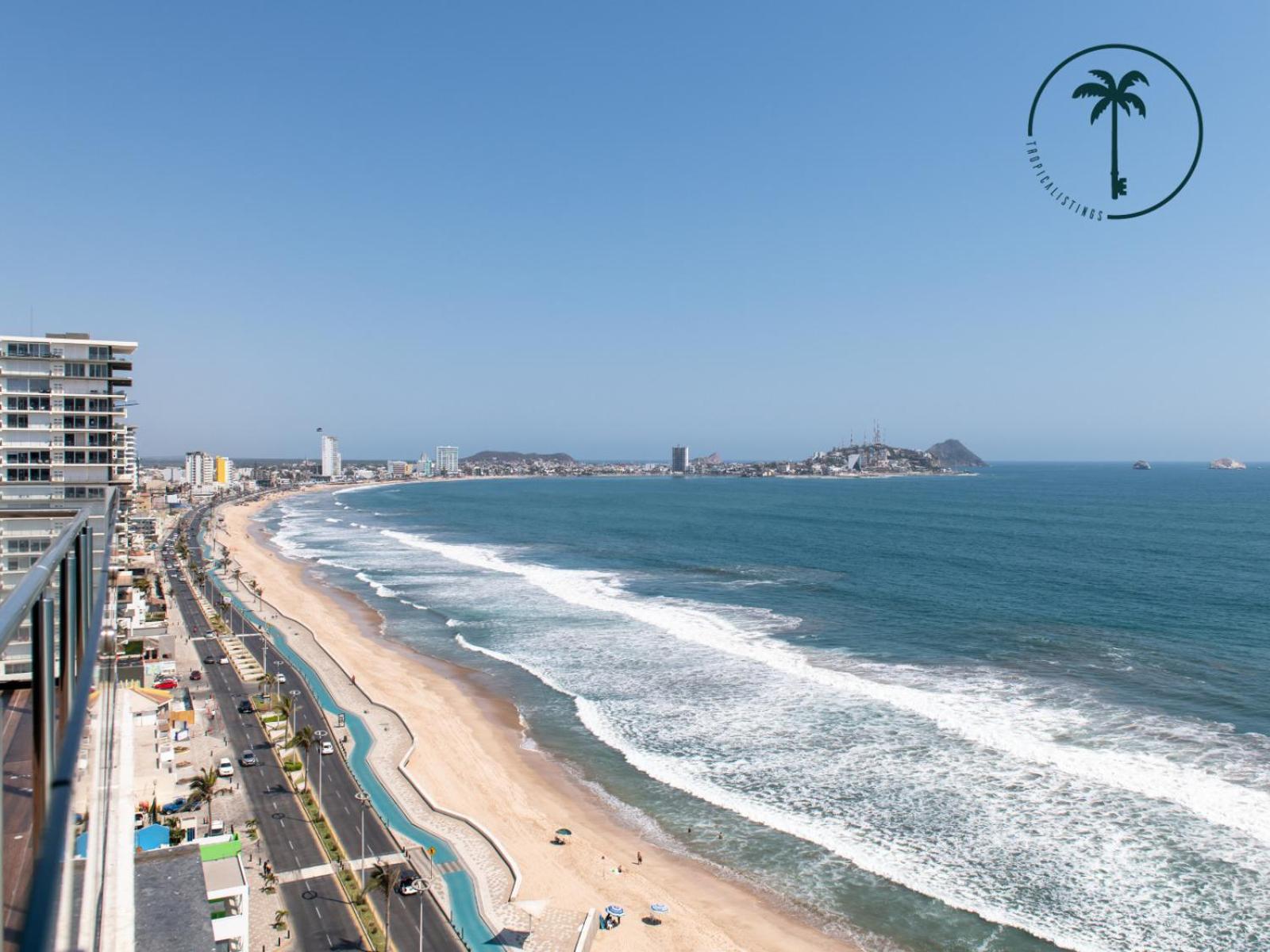 Hermosa Vista Al Mar, Condominio De Lujo! 마사틀란 외부 사진